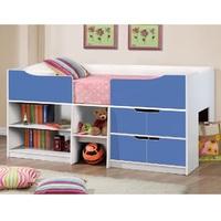Nottingham Children Cabin Bed In White And Blue