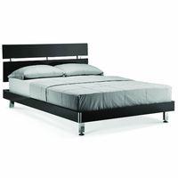 Novello Black Gloss Double Bed