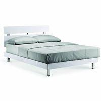 Novello White Gloss Double Bed