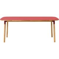 Normann Copenhagen Form Table 95x200 cm red/oak