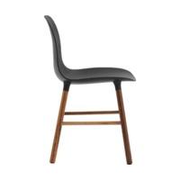 Normann Copenhagen Form Chair black/walnut