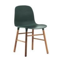 Normann Copenhagen Shop Form Chair green/walnut