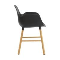 Normann Copenhagen Form Armchair black/oak