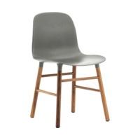 Normann Copenhagen Form Chair grey/walnut