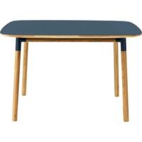 normann copenhagen form table 120x120 cm blueoak