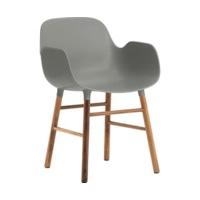 normann copenhagen form armchair greywalnut