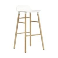 normann copenhagen form barstool 75 cm whiteoak