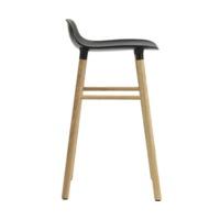 Normann Copenhagen Form Barstool 65 cm black/oak