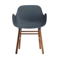 normann copenhagen form armchair bluewalnut