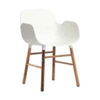 normann copenhagen form armchair whitewalnut