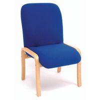 nova beech veneer visitor chair g5 royal blue wxdxh 490 x 530 x 880