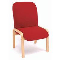 NOVA BEECH VENEER VISITOR CHAIR G5 GARNET - WXDXH: 490 X 530 X 880