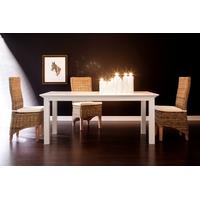 nova solo halifax white dining table