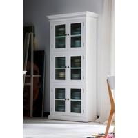 nova solo halifax white 3 level pantry with 6 door