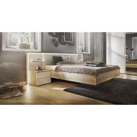 Nolte Ipanema 50cm Wide Wood Bed Frame with Integrated Bedside