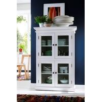 nova solo halifax white 2 level pantry 4 door