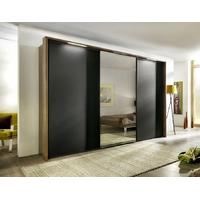 Nolte Marcato Style 1b Plain and Glass Doors Sliding Wardrobe