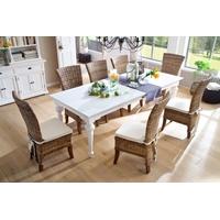 Nova Solo Provence White Dining Table - Large