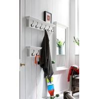 Nova Solo Halifax White Hook Coat Rack