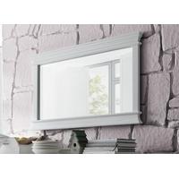 Nova Solo Halifax White Landscape Mirror