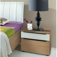 nolte alegro trend wood bedside cabinet