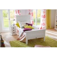 Nova Solo Halifax White Bed - Single