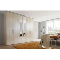 Nolte Horizont 4500 Plain Door with Bevelled Edge Mirror Hinged Wardrobe