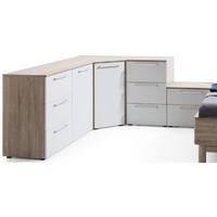 Nolte Alegro Basic High Gloss Corner Chest of Drawer