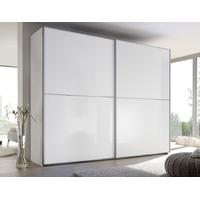 Nolte Attraction Glass Sliding Wardrobe with One Horizontal Door Trim