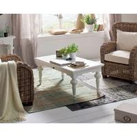 nova solo provence white coffee table rectangular