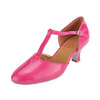 non customizable womens dance shoes modernballroom patent leather chun ...