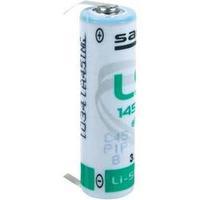 Non-standard battery AA U solder pins Lithium Saft LS 14500 CLG 3.6 V 2600 mAh 1 pc(s)