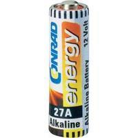 Non-standard battery 27A Alkali-manganese Conrad energy 27 A 12 V 21 mAh 1 pc(s)