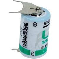 Non-standard battery 1/2 AA U solder pins Lithium Saft LS 14250 3PF 3.6 V 1200 mAh 1 pc(s)