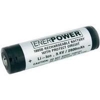 Non-standard battery (rechargeable) 18650 Li-ion EnerDan UR18650F2, 6AH5A-P 3.6 V 2600 mAh