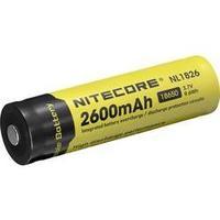 Non-standard battery (rechargeable) 18650 Li-ion NiteCore NL186 3.7 V 2600 mAh