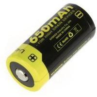 non standard battery rechargeable 16340 li ion nitecore nl166 37 v 650 ...