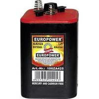 Non-standard battery 4LR25 Coil spring contact Alkali-manganese Europower 4LS25 6 V 50000 mAh 1 pc(s)