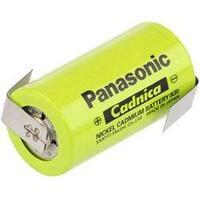 Non-standard battery (rechargeable) C Z solder tab, High temperature resistant NiCd Panasonic C ZLF 1.2 V 2500 mAh