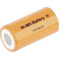 non standard battery rechargeable sub c flat top nimh panasonic phhr30 ...