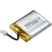 Non-standard battery (rechargeable) Prismatic Plug LiPo Renata ICP402025PC-1 3.7 V 155 mAh