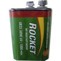 Non-standard battery 4R25 Screw terminal Zinc chloride Rocket 4R25 6 V 10000 mAh 1 pc(s)