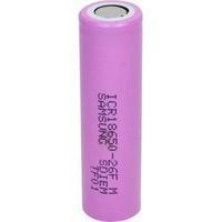 Non-standard battery (rechargeable) 18650 Li-ion Samsung ICR18650-26 3.7 V 2550 mAh