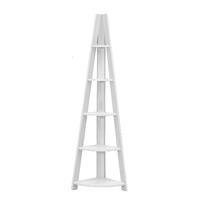 Nordic Corner Bookcase White