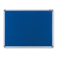 nobo professional noticeboard felt with fixings and aluminium frame w1 ...