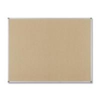 Nobo Elipse Office Noticeboard Cork with Fixings and Aluminium Trim W1200xH900mm