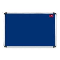 Nobo EuroPlus Felt Noticeboard - 900 x 600 mm, Blue