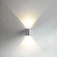 Nordlux Canto Galvanized Steel Outdoor LED Wall Light