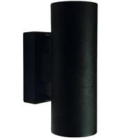 Nordlux Tin Black Twin Outdoor Wall Light