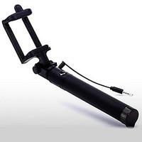 novelty wired selfie stick for iphonesamsung and others